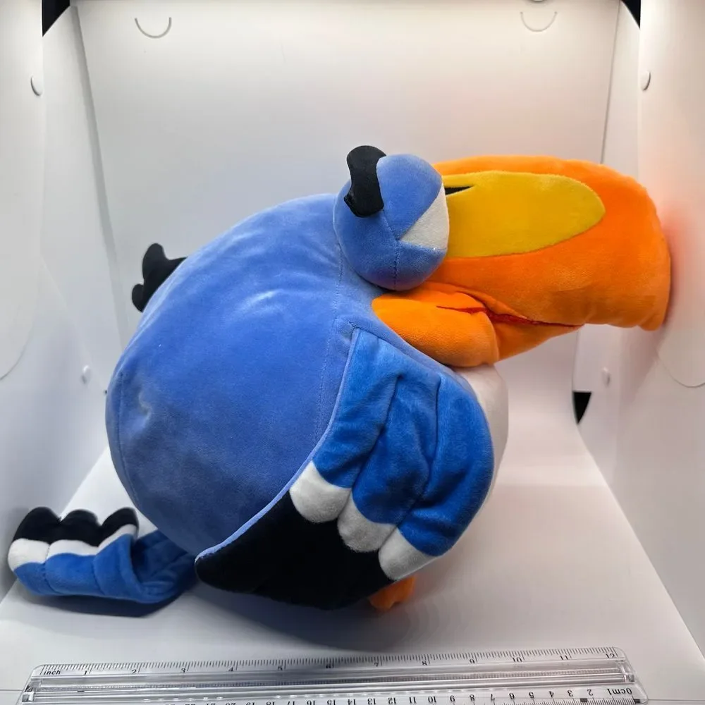 Disney Pixar Lion King‎ Toucan Bird Plush Stuffed Animal Blue Orange 12 inch